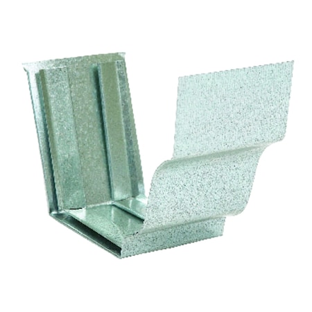 Amerimax Home Products Amerimax 3.5 in. H X 4 in. W X 4 in. L Metallic Galvanized Steel K Slip Joint Connector 15209